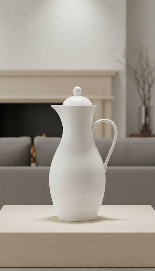 Porcelain Carafe with Matte Finish